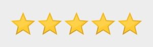 five-stars-rating-icon-vector