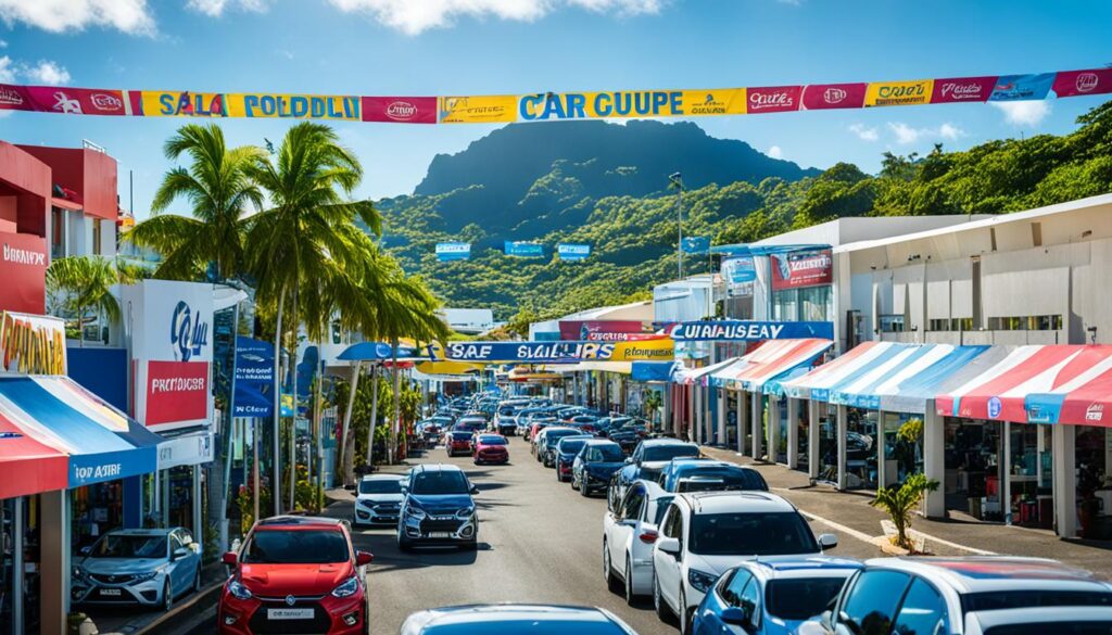 car sales locations Guadeloupe
