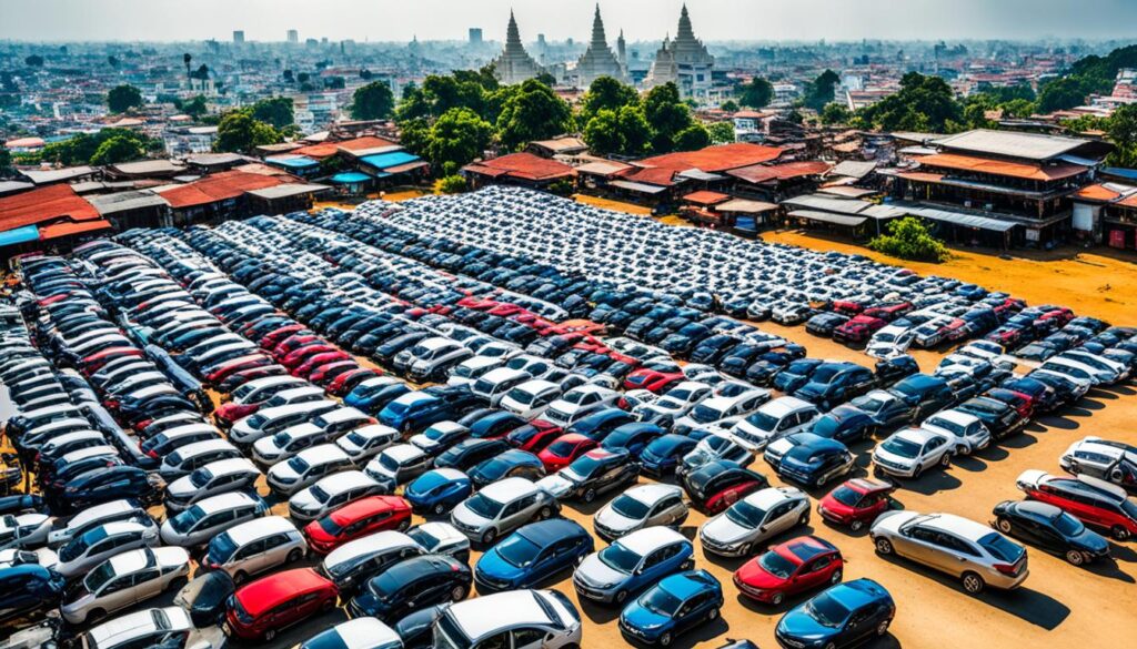 cars for sale by region Myanmar