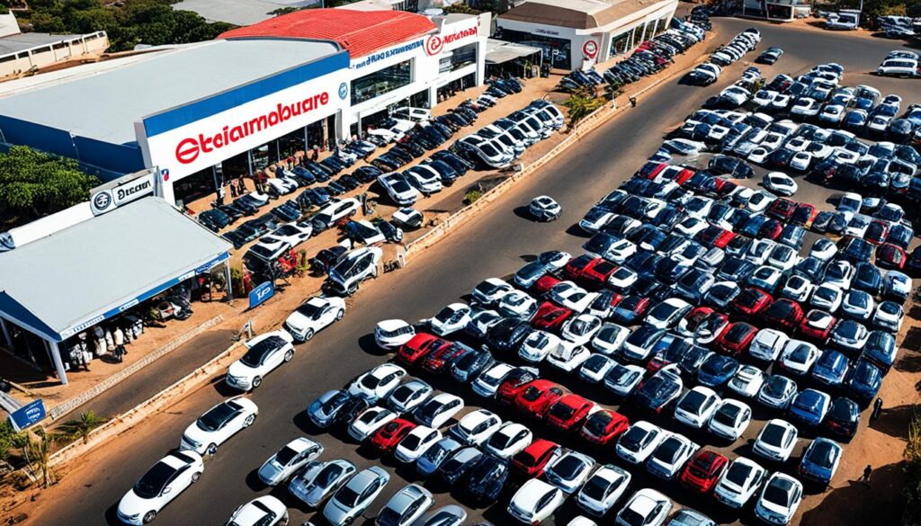 find a car dealership Mozambique