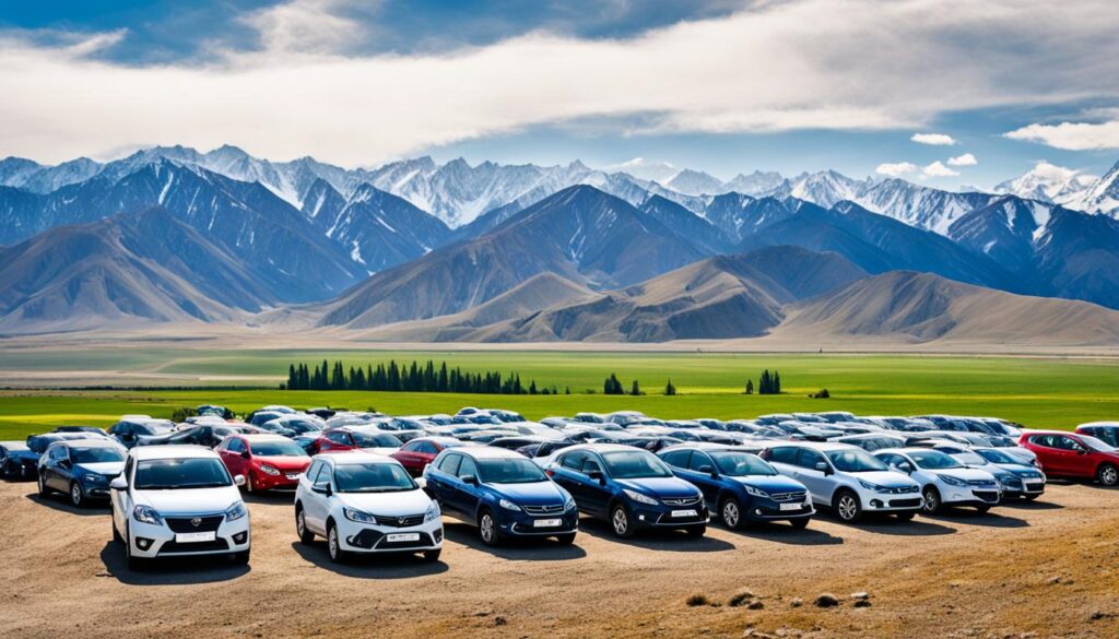 online car sales Kyrgyzstan